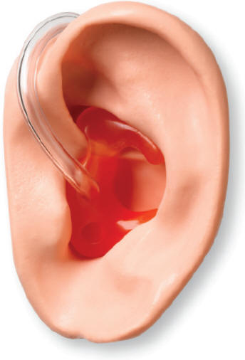 ушной вкладыш для заушного слухового аппарата